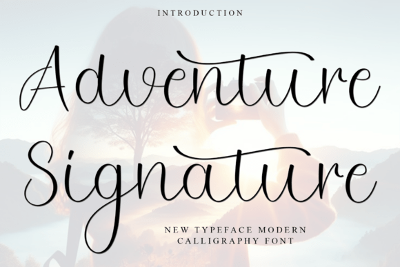 Adventure Signature Font