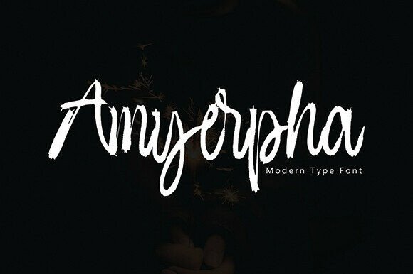 Amyerpha: Handwritten Font for Creative Projects