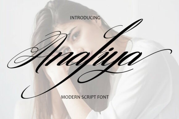 Anafiya: A Stylish Script Font for Business Branding