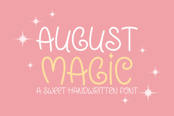 August Magic Font
