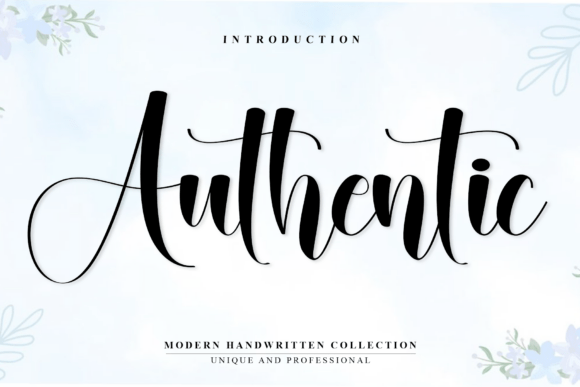 Authentic1: A Font That Speaks to Makers