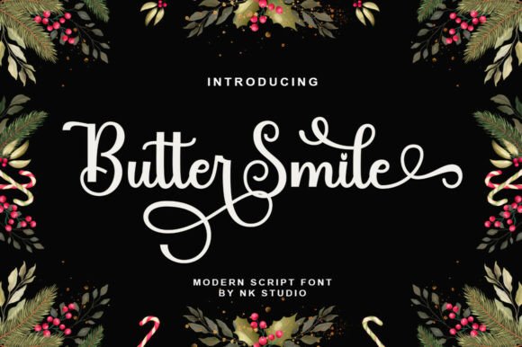 Butter Smile: A Script Font for Elegant Design