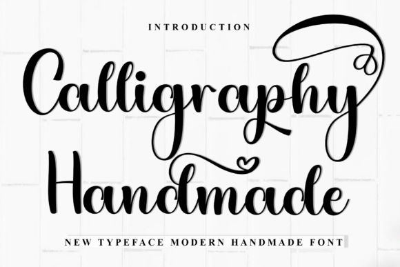 Calligraphy Handmade Font