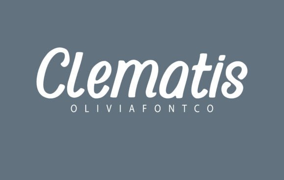Clematis: A Handwritten Font for Modern Marketing