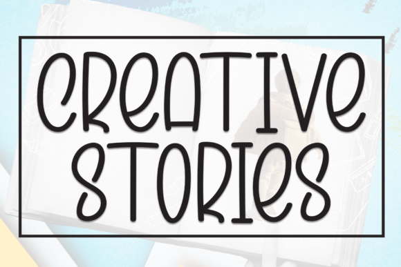 Creative Stories: A Warm Handwritten Font