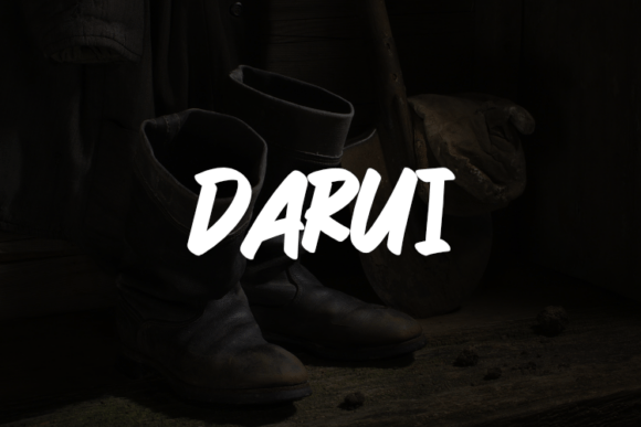 Darui: A Versatile Script Font for Crafters
