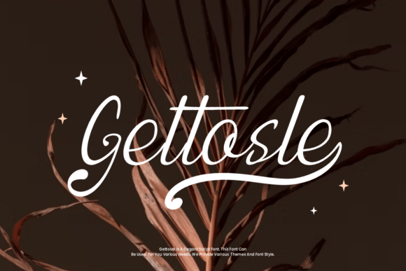 Gettosle Font for Business