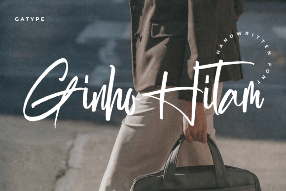 Ginho Hitam Font for Business