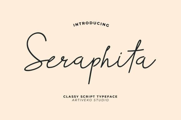 Graceful Script Font for Editorial Design