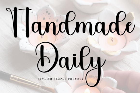 Handmade Daily Font for Business