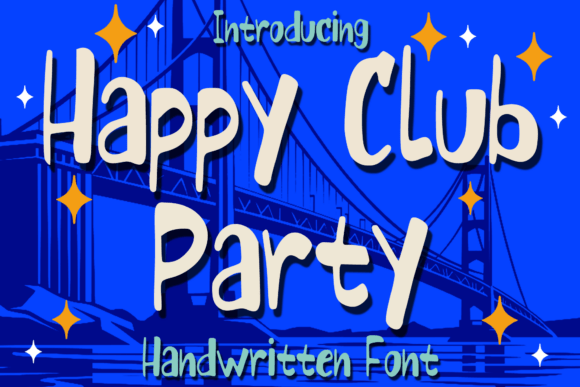 Happy Club Party Font