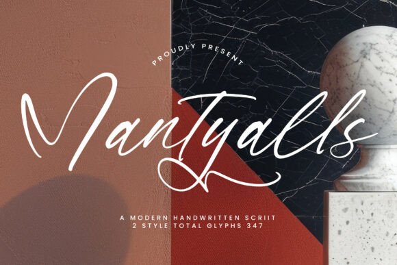Mantyalls: A Stylish Script Font