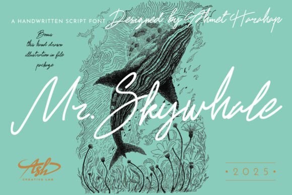Mr Skywhale: A Font That Speaks