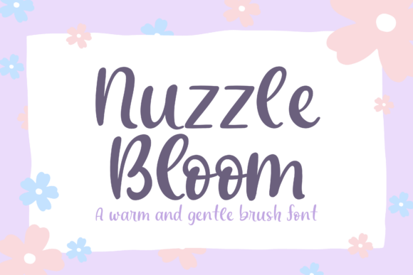 Nuzzlebloom Font for Web Design