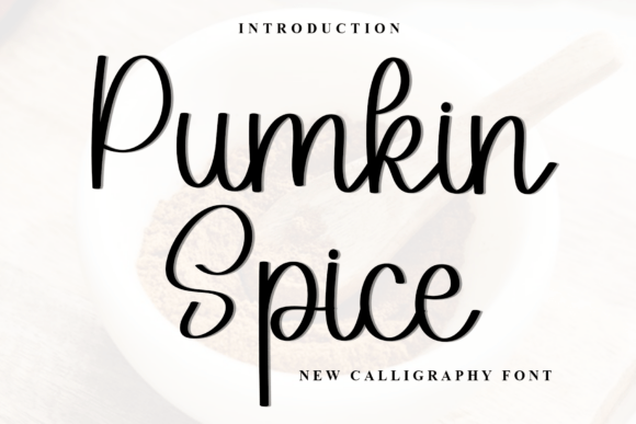 Pumkin Spice Font: Warmth in Every Stroke