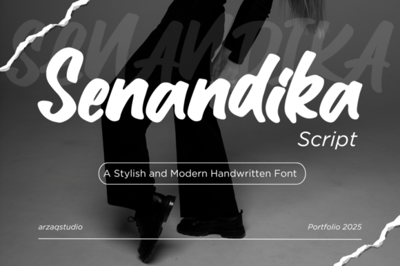 Senandikascript: A Stylish Script Typeface