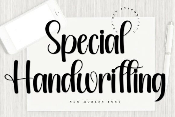 Special Handwritten Font for Creative Campaigns