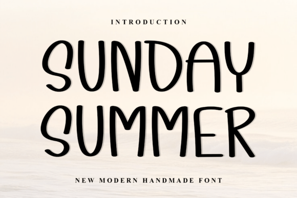 Sunday Summer Font for Web Design