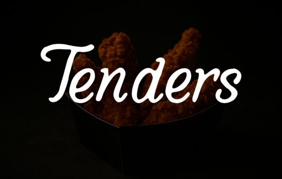 Tenders Font Review