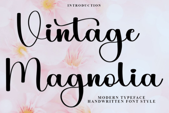 Vintage Magnolia Font for Bold Campaigns